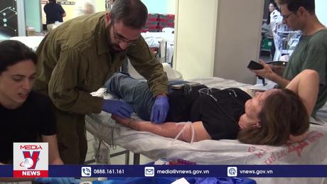 Người dân Israel hưởng ứng lời kêu gọi hiến máu