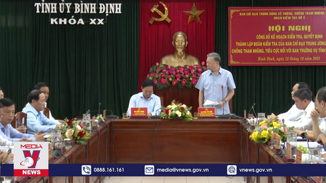 Kiểm tra công tác phòng chống tham nhũng tại Bình Định