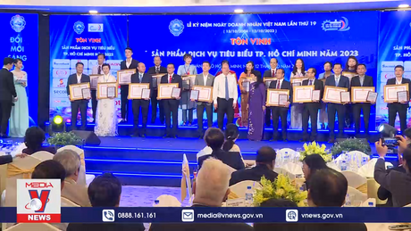 TPHCM tôn vinh Doanh nghiệp Doanh nhân tiêu biểu