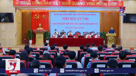 Chủ tịch Quốc hội tiếp xúc cử tri quận Đồ Sơn, Hải Phòng 