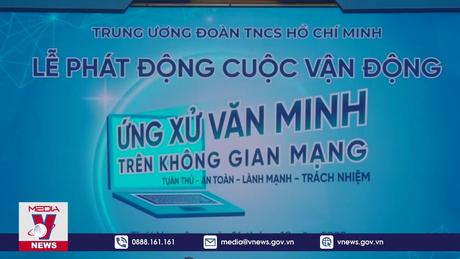 Ứng xử văn minh trên không gian mạng