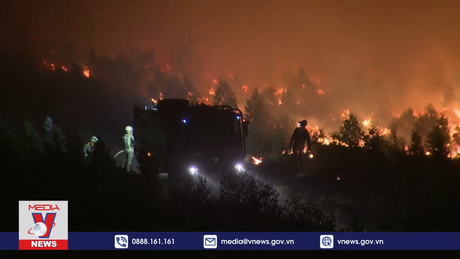 Cháy rừng hoành hành ở miền Bắc Tây Ban Nha