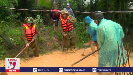 Quảng Bình ngập cục bộ do mưa lớn