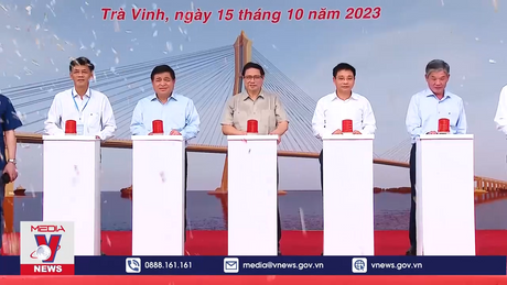 Thủ tướng phát lệnh khởi công cầu Đại Ngãi