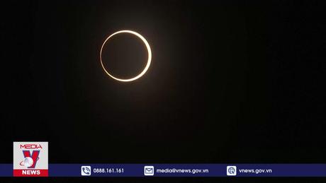 Nhật thực hiếm gặp ở Mỹ Latinh