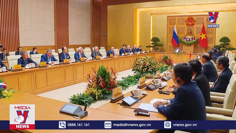 Thủ tướng hội kiến Chủ tịch Duma Quốc gia Quốc hội Liên bang Nga 