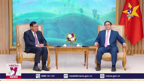 Thủ tướng tiếp Trưởng Ban Đối ngoại Đảng Nhân dân Campuchia 