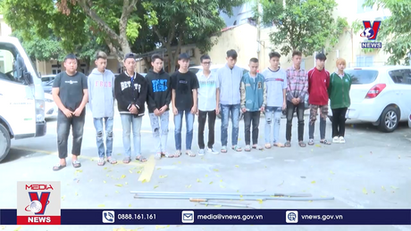 Vĩnh Phúc bắt nhóm đối tượng gây rối trật tự công cộng