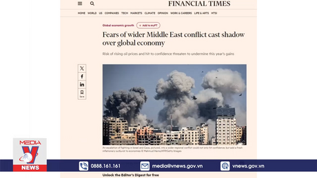 Nguy cơ xung đột Israel - Hamas phủ bóng kinh tế toàn cầu