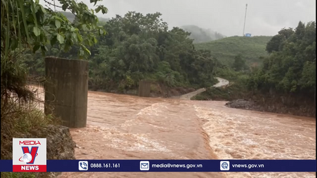 Tình hình mưa lũ tại miền Trung