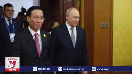 Chủ tịch nước Võ Văn Thưởng gặp Tổng thống Liên bang Nga