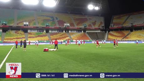 Tuyển Việt Nam sẵn sàng trước trận đấu lớn