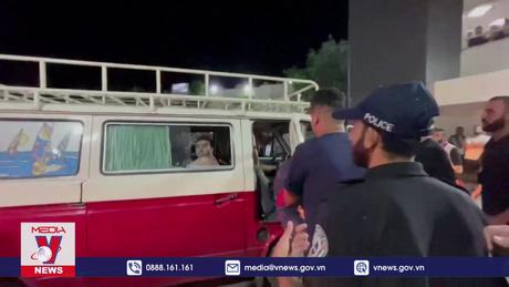 Nổ lớn tại bệnh viện Gaza, hàng trăm người thiệt mạng