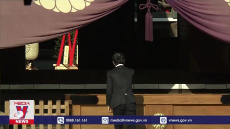 Hàn Quốc, Trung Quốc phản ứng việc Thủ tướng Nhật Bản gửi đồ lễ tới đền Yasukuni