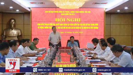 Công bố quyết định, kế hoạch kiểm tra đối với Ban cán sự đảng Bộ Tài nguyên và Môi trường