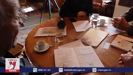 Hành trình từ Thụy Sĩ đến Paris nhằm ủng hộ hòa bình cho nhân dân Việt Nam