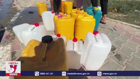 Hàng triệu người dân dải Gaza sinh hoạt bằng nước mặn