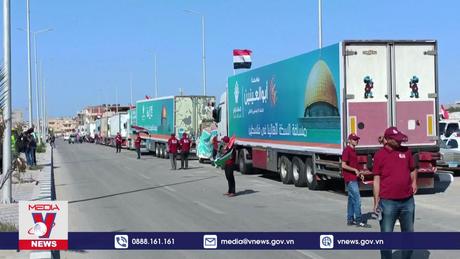 Nga gửi 27 tấn hàng viện trợ nhân đạo đến Dải Gaza