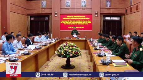 Đại tướng Phan Văn Giang làm việc với tỉnh Thái Nguyên và Hà Tĩnh