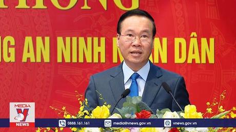 Chủ tịch nước thăm Cục An ninh chính trị nội bộ