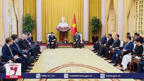 Chủ tịch nước tiếp Chánh án Toà án tối cao Liên bang Nga