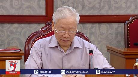 Tổng Bí thư chủ trì họp Bộ Chính trị, Ban Bí thư