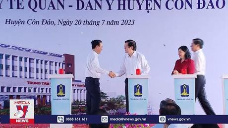 Chủ tịch nước Võ Văn Thưởng làm việc tại huyện Côn Đảo