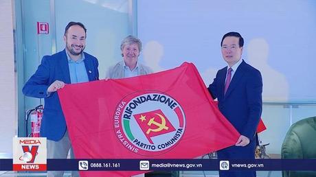 Chủ tịch nước Võ Văn Thưởng tiếp các lãnh đạo các chính Đảng tại Italy