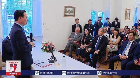 Chủ tịch nước gặp mặt kiều bào và những người bạn Italy thân thiết với Việt Nam