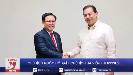 ﻿Chủ tịch Quốc hội gặp Chủ tịch Hạ viện Philippines