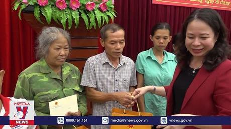 Phó Chủ tịch nước Võ Thị Ánh Xuân thăm, làm việc tại Cao Bằng