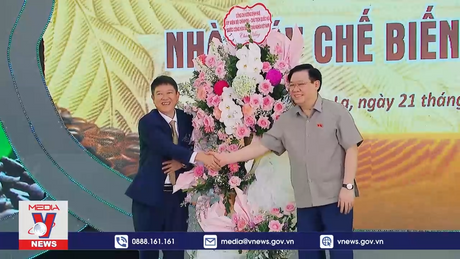 Khánh thành Nhà máy chế biến cà phê Sơn La