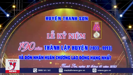 Kỷ niệm 190 năm thành lập huyện Thanh Sơn, tỉnh Phú Thọ