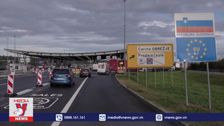 Slovenia tăng cường kiểm soát biên giới