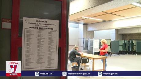 Cử tri Thụy Sĩ bầu Quốc hội khóa mới