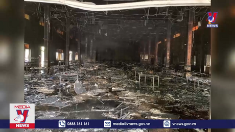 Cháy hội trường đám cưới tại Bà Rịa - Vũng Tàu
