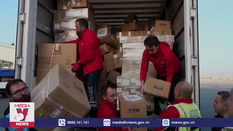 Thổ Nhĩ Kỳ viện trợ nhân đạo cho Gaza