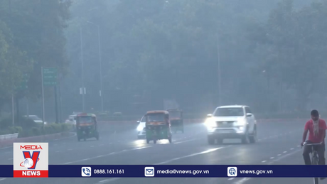 Khói mù bao trùm thủ đô Ấn Độ