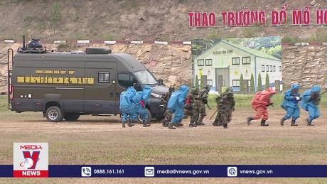 Diễn tập ứng phó tình huống phổ biến vũ khí phóng xạ