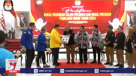 “Cuộc đua tam mã” trong bầu cử tổng thống Indonesia