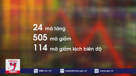 VN-Index giảm mạnh nhất hai tháng