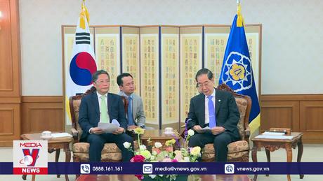 Đoàn đại biểu cấp cao ĐCS Việt Nam thăm làm việc tại Hàn Quốc