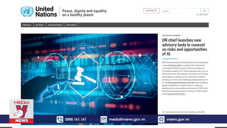 Liên hợp quốc thúc đẩy quản lý việc sử dụng AI