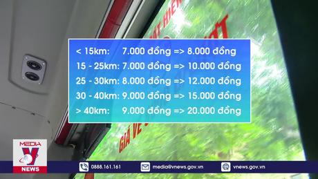 Đề xuất điều chỉnh giá xe buýt tại Hà Nội