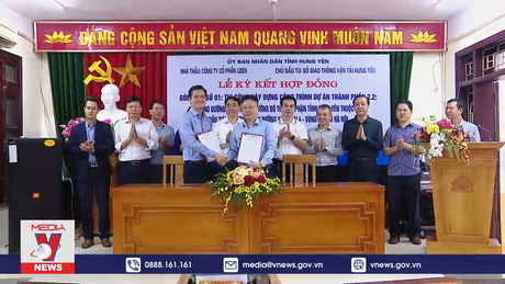 Lizen ký kết gói thầu Dự án vành đai 4 - vùng Thủ đô (đoạn qua Hưng Yên)