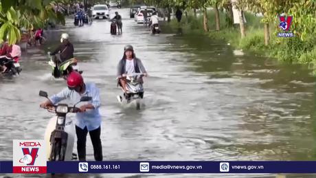 Triều cường tại Cần Thơ vượt mức báo động 3