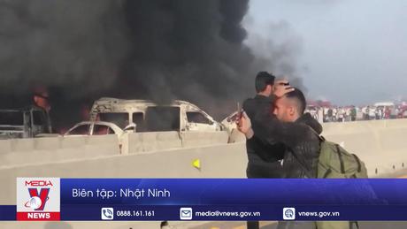 Tai nạn liên hoàn nghiêm trọng tại Ai Cập