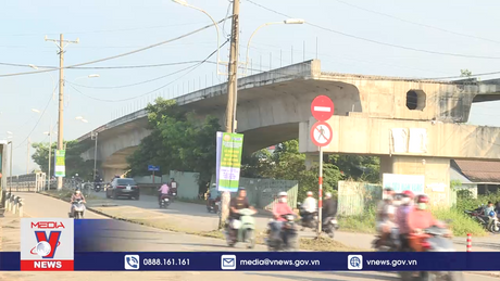 Tái thi công cầu Tăng Long giảm ùn tắc cho TP Thủ Đức