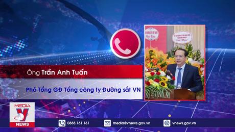 Dự kiến đêm nay, đường sắt Bắc – Nam sẽ thông tầu