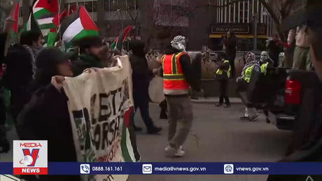 Biểu tình phản đối xung đột tại Dải Gaza